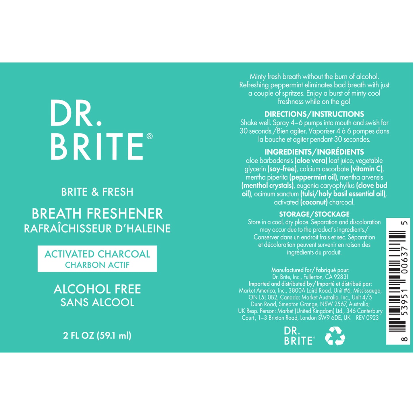 Dr. Brite® Breath Freshener Spray - Special