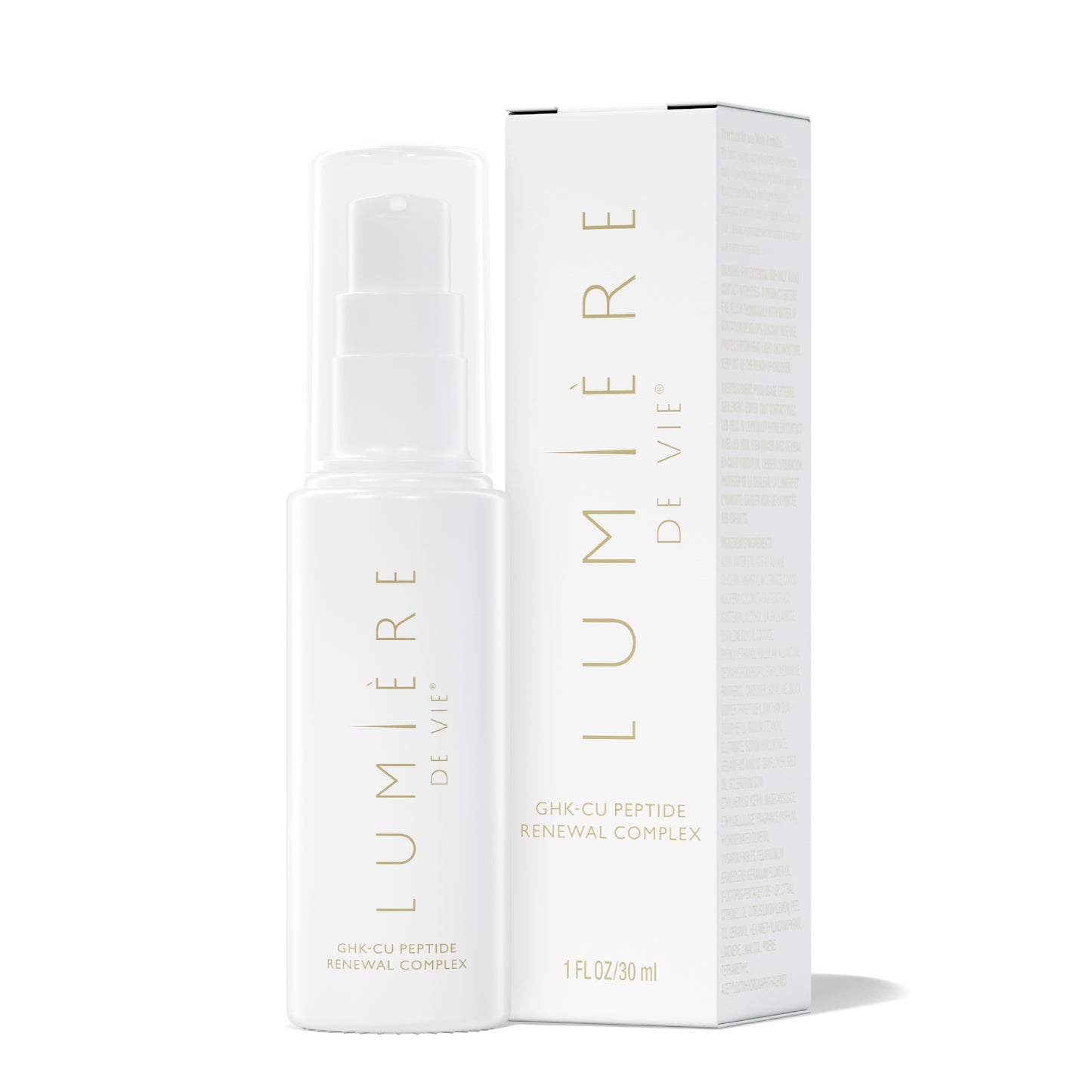 Lumière de Vie GHK-CU Peptide Renewal Complex