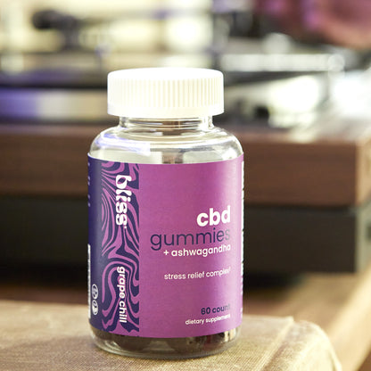 Bliss® CBD Gummies + Ashwagandha