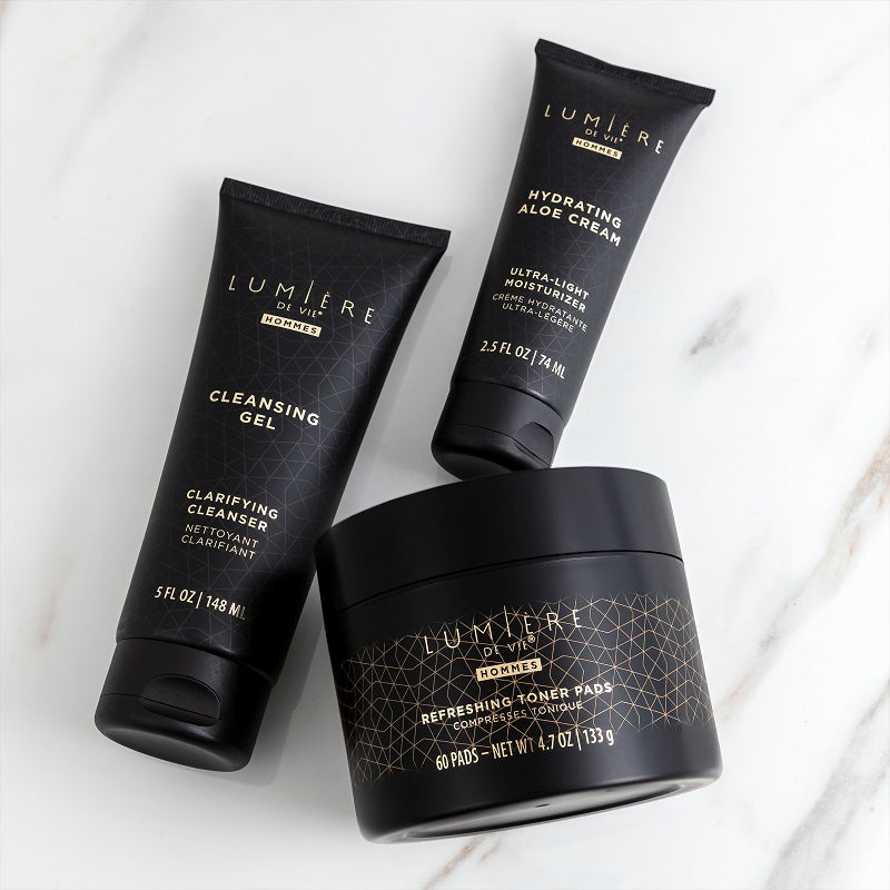 Lumière de Vie® Hommes Refreshing Toner Pads