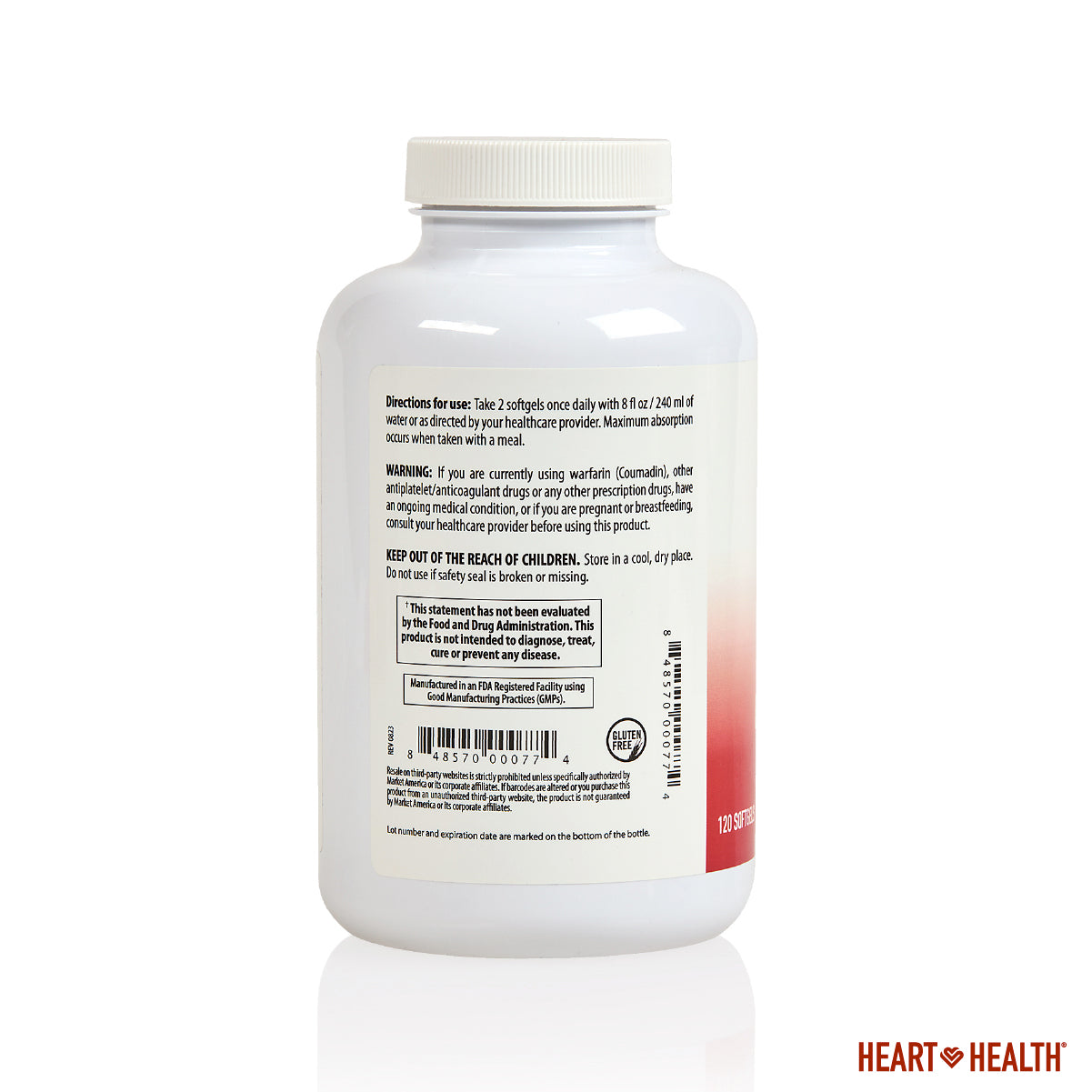 Heart Health Essential Omega III Fish Oil with Vitamin E