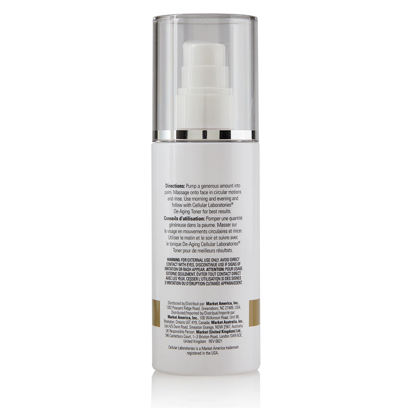 Cellular Laboratories® De-Aging Facial Cleanser