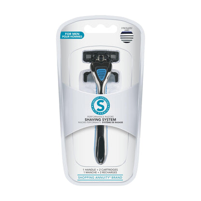 Shopping Annuity® Brand Performance Razors Shaving System for Men