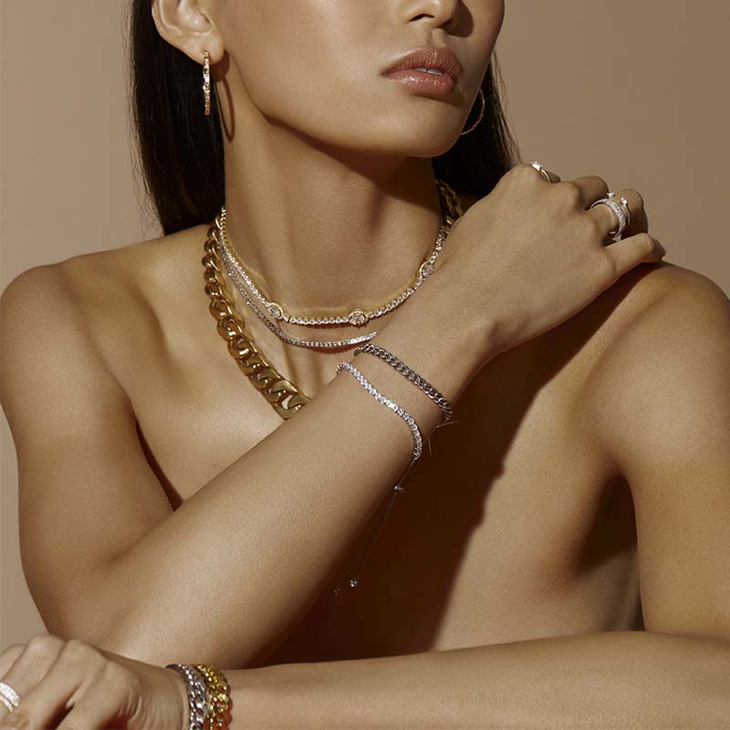 EMMA - Faceted Hoops