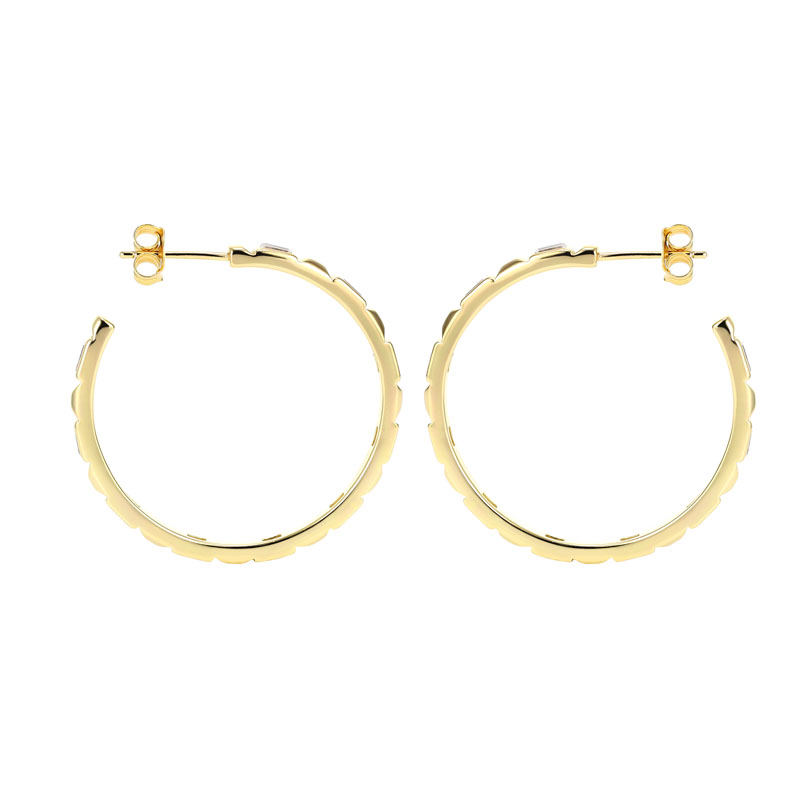 EMMA - Faceted Hoops