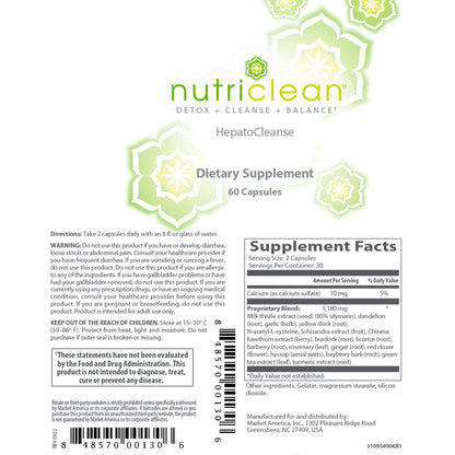 NutriClean® HepatoCleanse (Liver Support Formula)