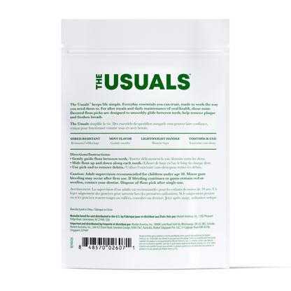 The Usuals™ Floss Picks