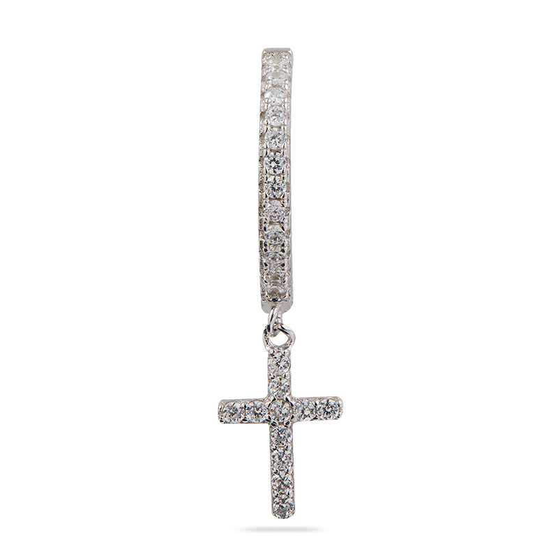 BRANDI - Cross Huggie Earring (SPECIAL)