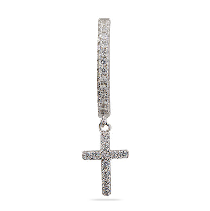 BRANDI - Cross Huggie Earring (SPECIAL)