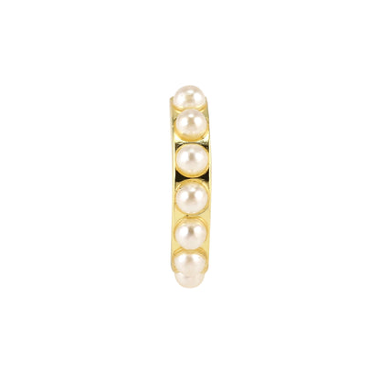 AVIVA – Glass Pearl Ear Cuff
