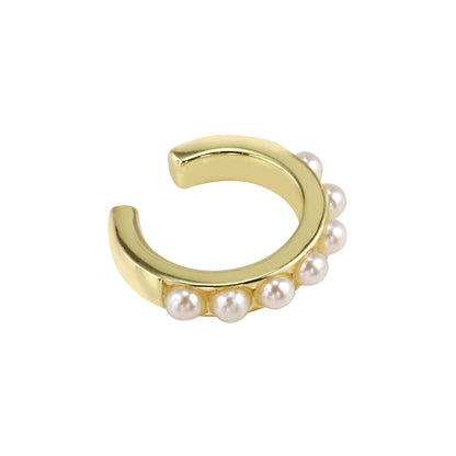 AVIVA – Glass Pearl Ear Cuff