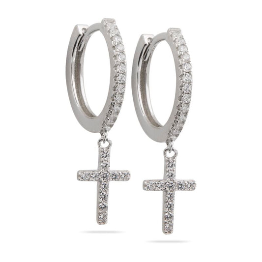 BRANDI - Cross Huggie Earring (SPECIAL)