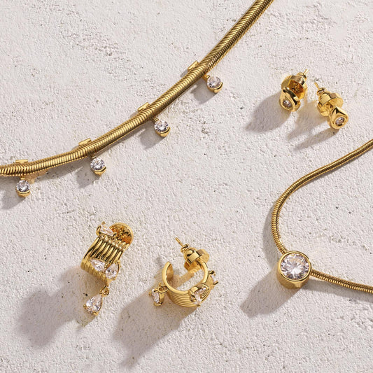 LILA - Organic Tear Studs