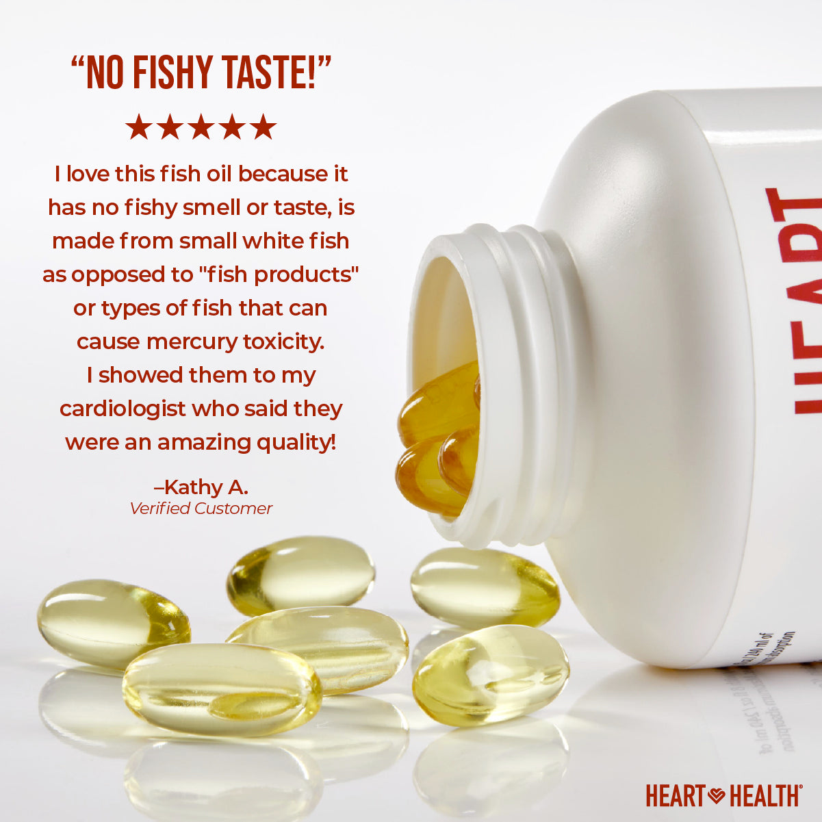 Heart Health Essential Omega III Fish Oil with Vitamin E