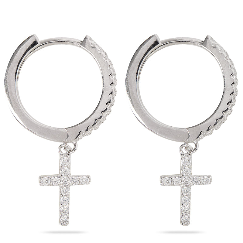 BRANDI - Cross Huggie Earring (SPECIAL)