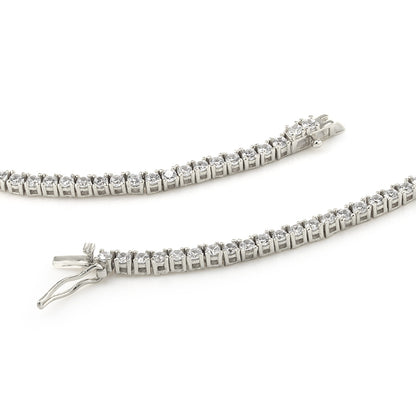 HAILEY - Round Cut Tennis Necklace