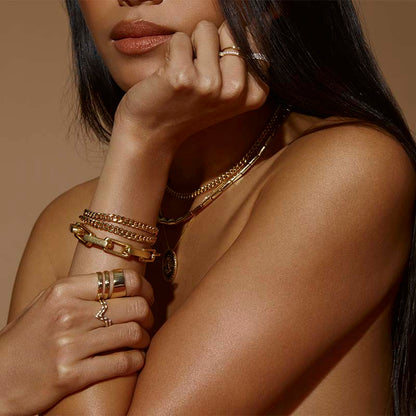 ENZO - Cable Link  Bracelet (SPECIAL)