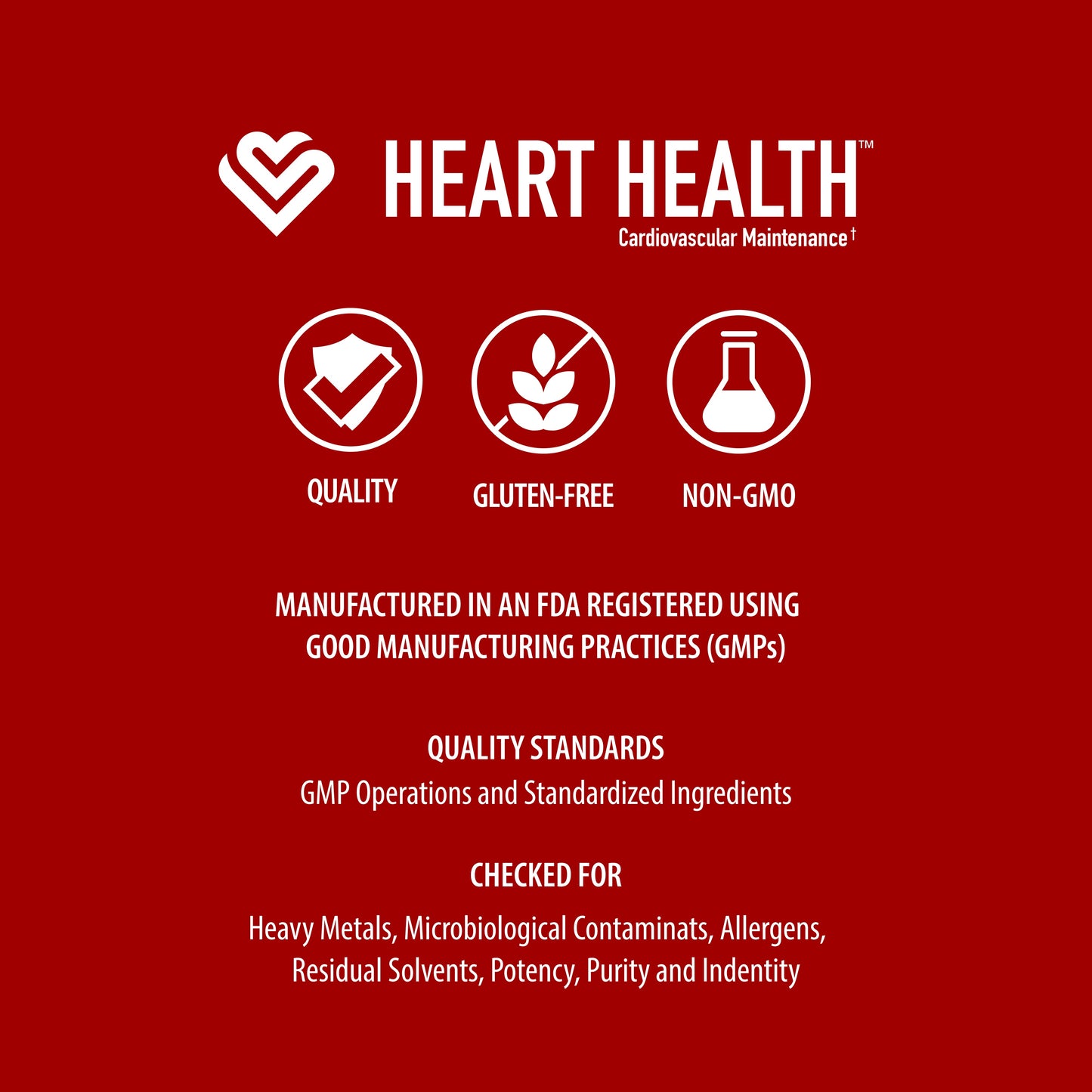 Heart Health輔酵素Q10（支援心血管和免疫系統健康）