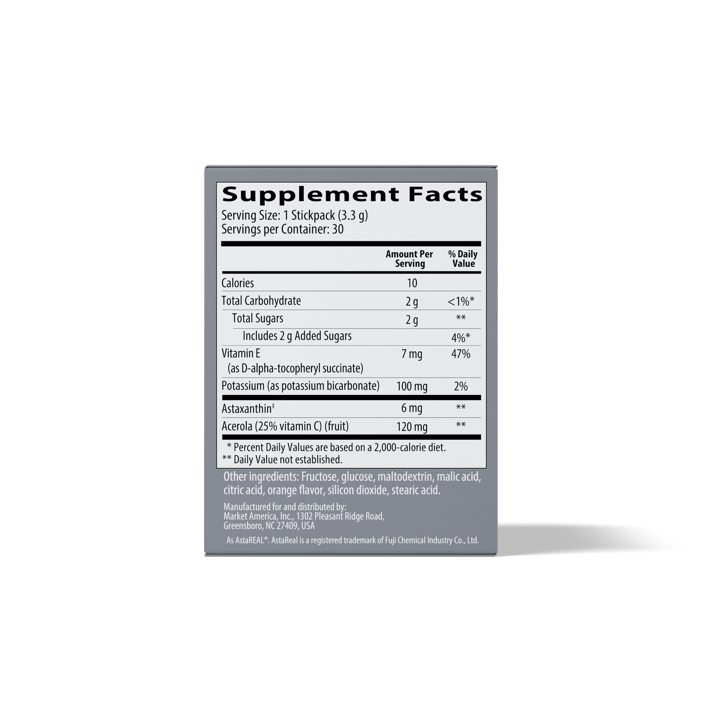 Isotonix®紅藻萃取精華粉末（含蝦紅素）