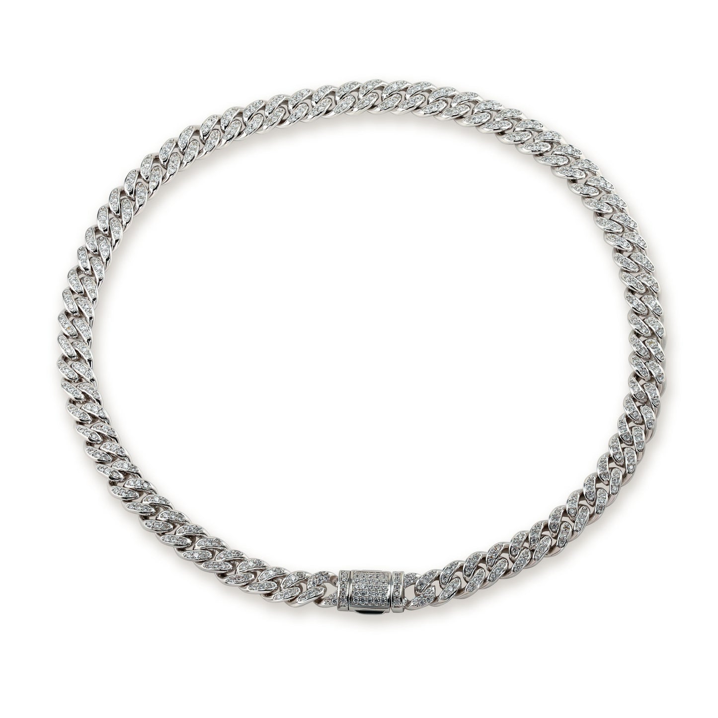 SELENA – Pave Cuban Link Chain
