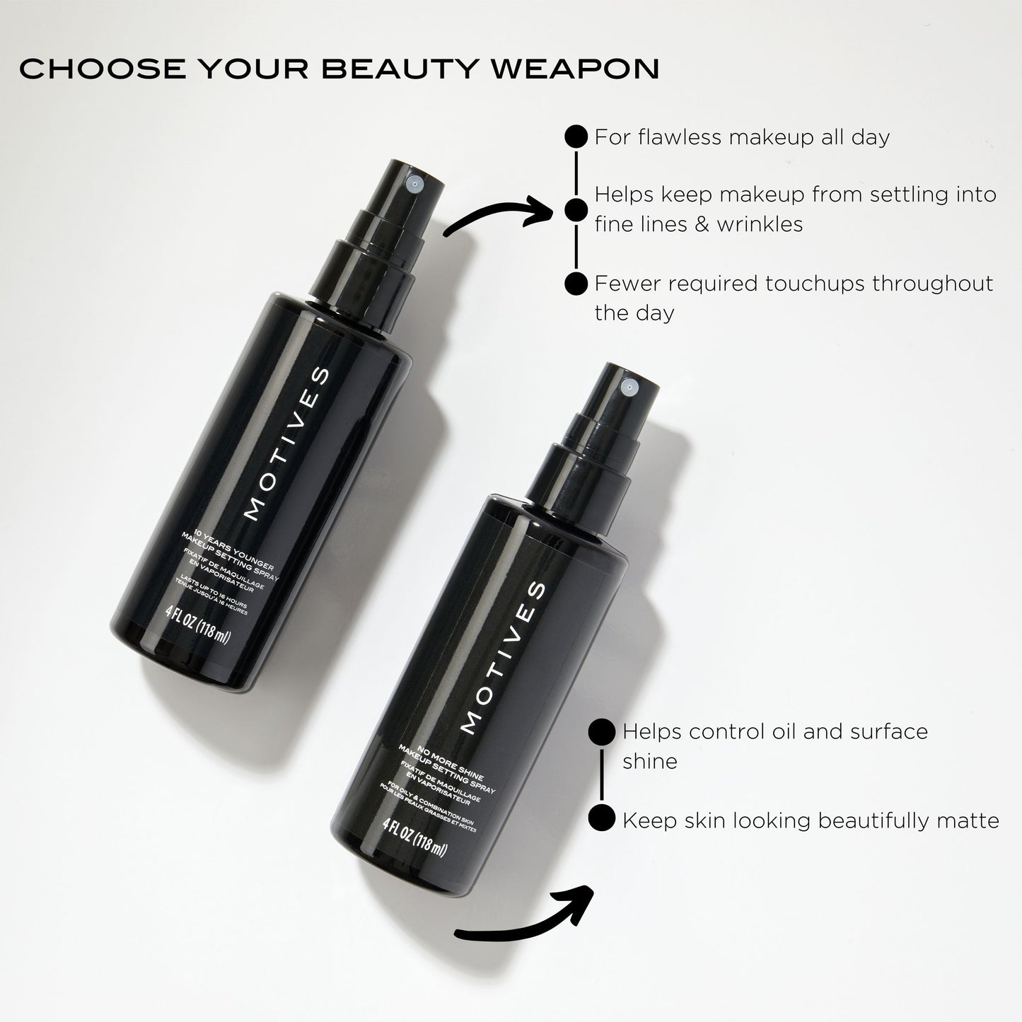 Motives™ 10 Years Younger Makeup Setting Spray
