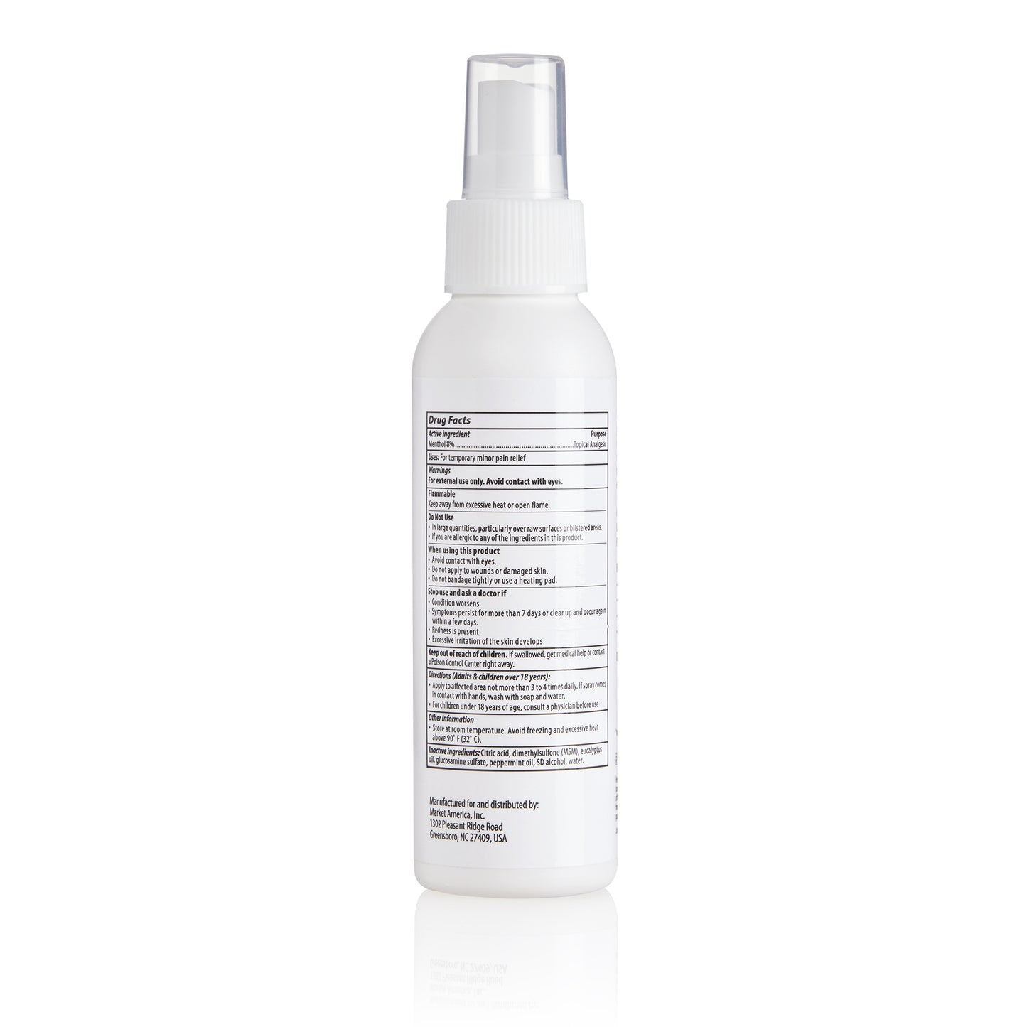 The Usuals™ Extra Strength Pain Relief Spray