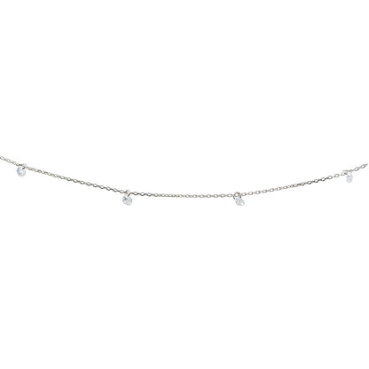 DESI - Pierced Round Cut Necklace