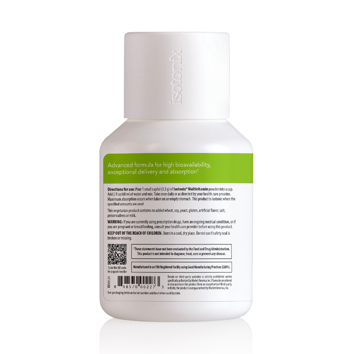 Isotonix綜合維生素粉末（不含鐵配方）