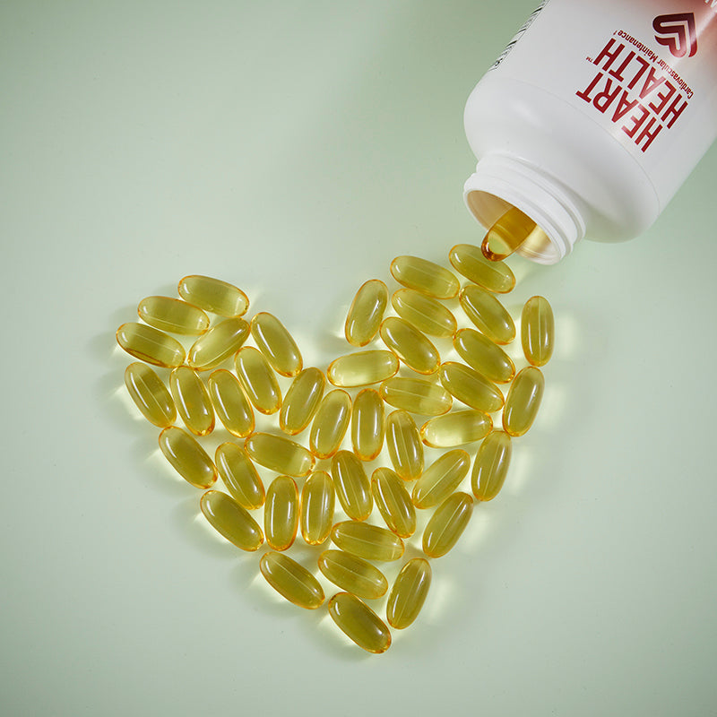 Heart Health易善魚油維生素E膠囊食品