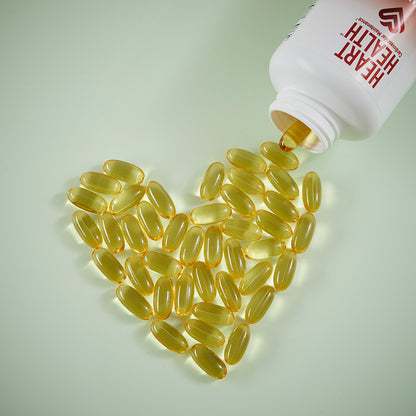 Heart Health易善魚油維生素E膠囊食品